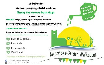 Alverstoke Garden Walkabout - a chance to visit 15 private gardens, enjoy teas, cakes and Pimms on 2/3 July 2022