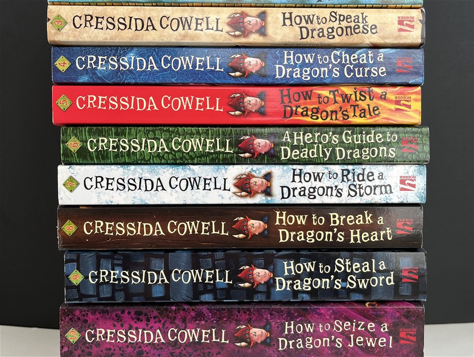 For sale: How to Train your Dragon by Cressida Cowell series