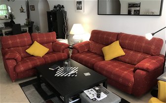 For sale: 3 Seater Sofa Bed and matching 2 Seater Sofa