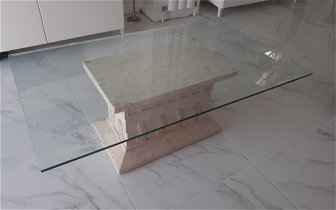 For sale: Glass Top Coffee Table