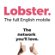 Job vacancy: Lobster