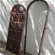 For sale: Traditional arched solid wooden door with frame